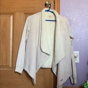 Hollister Sherpa Cardigan
